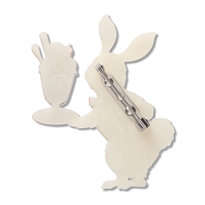 Erstwilder x Fleur Harris Rabbit Waiter Brooch ~ The Magic Faraway Tree 2026 Collection ~