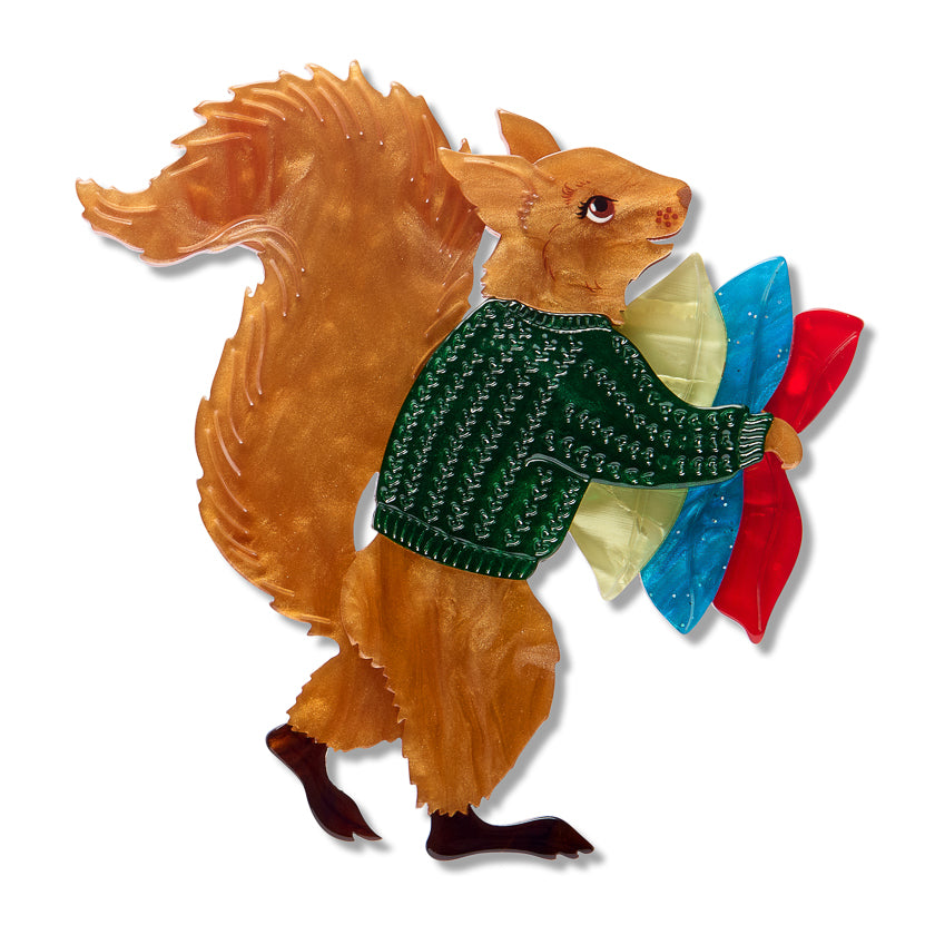 Erstwilder x Fleur Harris Red Squirrel Brooch ~ The Magic Faraway Tree 2026 Collection ~