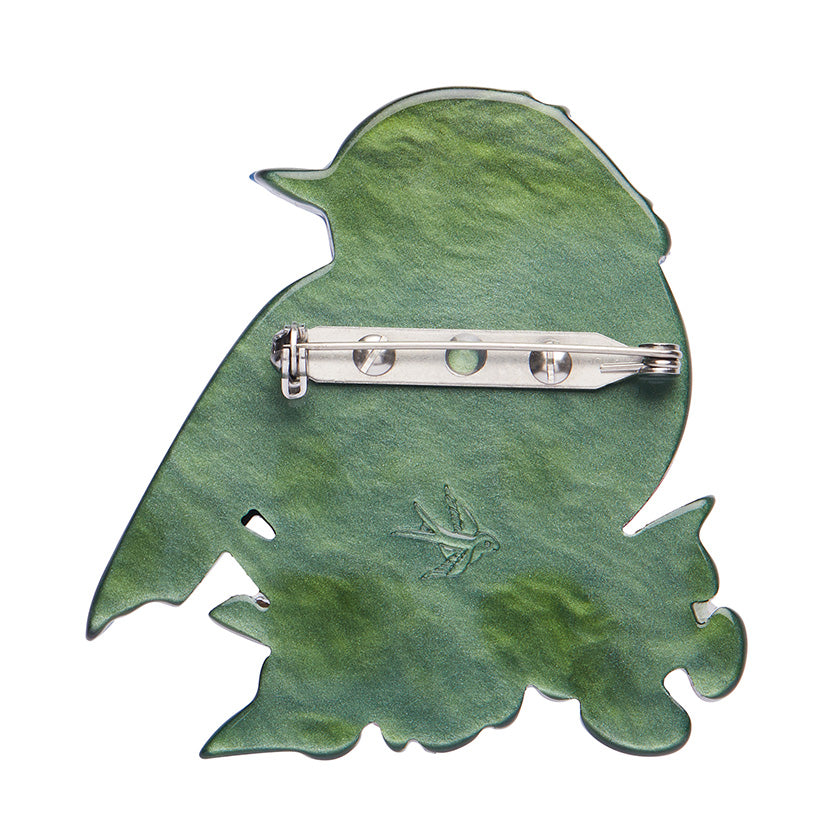 Erstwilder Riley the Robin Bird Brooch ~Australiana Collection~