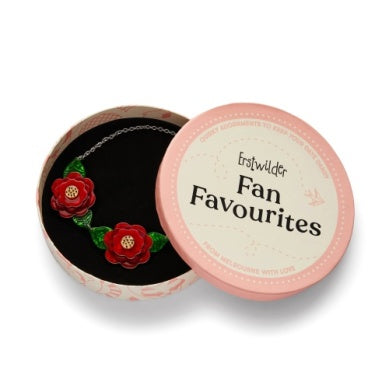 Erstwilder "Rosalita's Garden" Floral Necklace with Gift Box