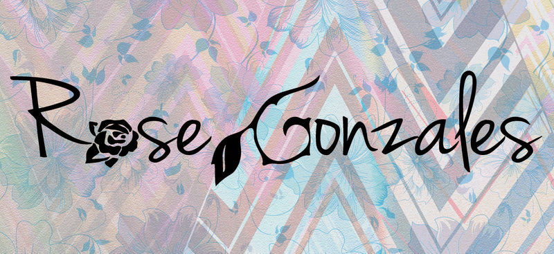 Rose Gonzales Cotton Candy Sky Pink & Blue Collection Set of 5 Woven Bracelets