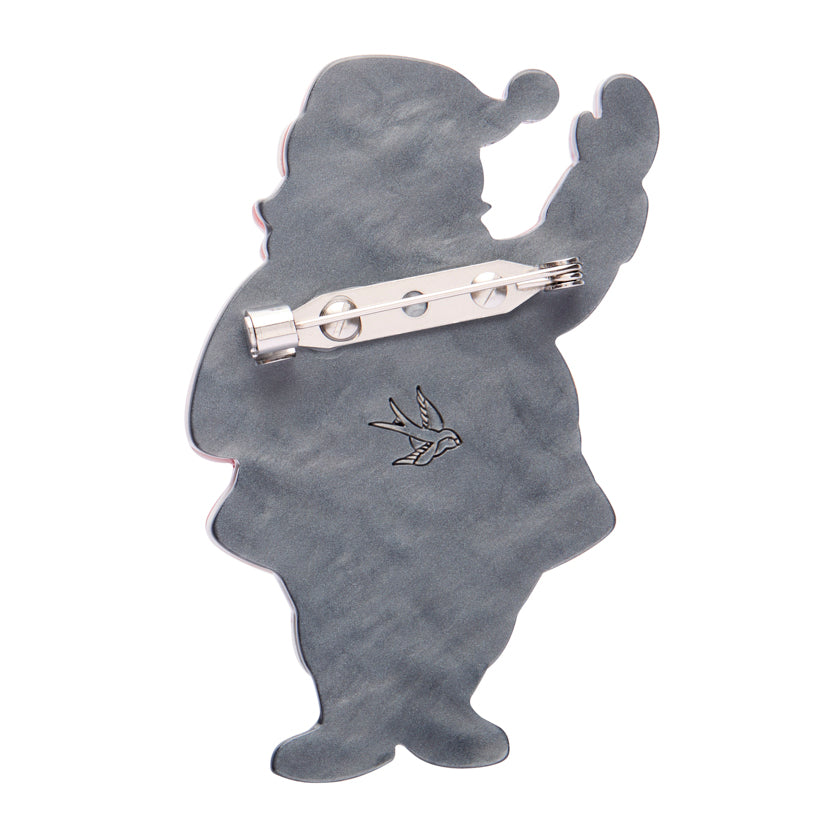 Erstwilder Santa's Surprise Brooch ~Merry Menagerie Collection~