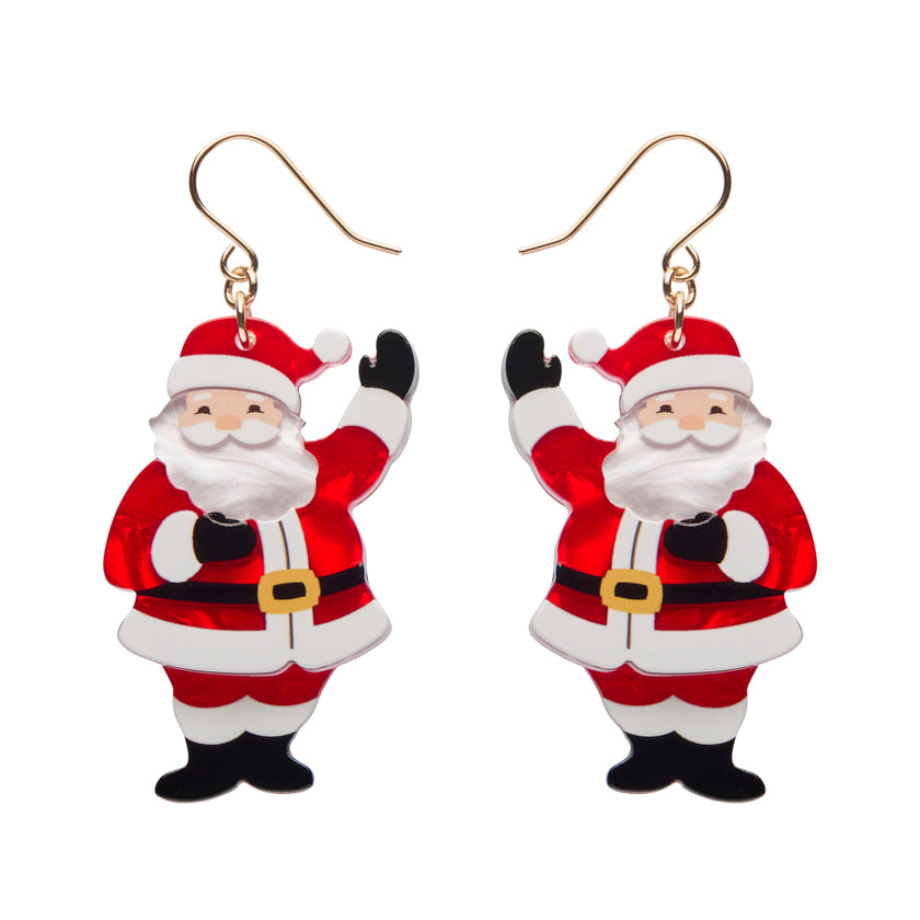 Erstwilder Santa's Surprise Drop Earrings ~Merry Menagerie Collection~