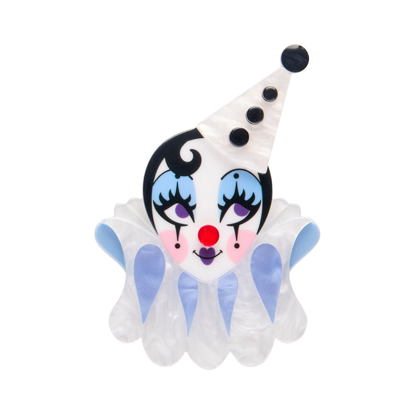 Erstwilder Send in the Clown Brooch with Gift Box  ~A Day At The Fair~