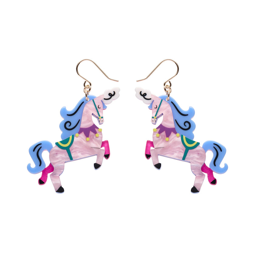 Erstwilder Show Pony Pierced Earrings with Gift Box ~A Day At The Fair~