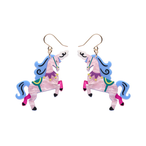 Erstwilder Show Pony Pierced Earrings with Gift Box ~A Day At The Fair~