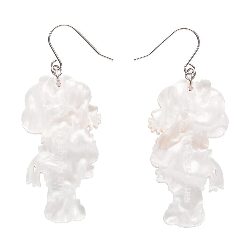 Erstwilder "Simple Strawberry Pleasures" Drop Pierced Earrings with Gift Box