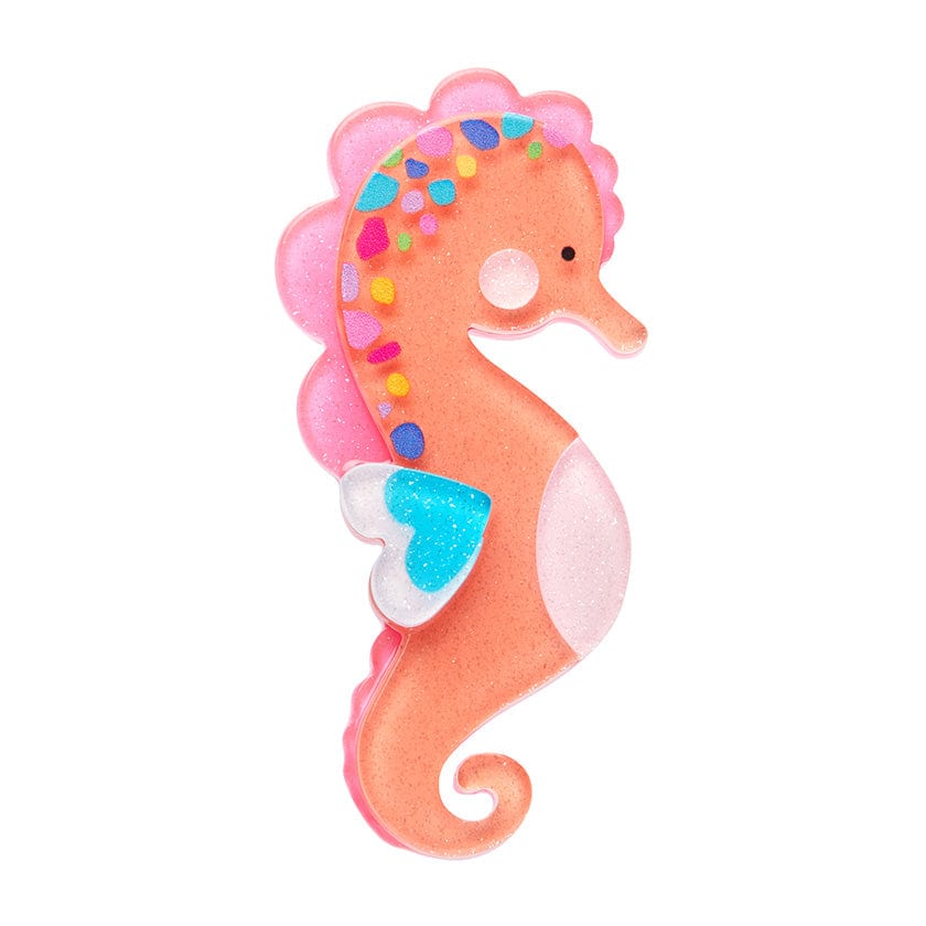 Erstwilder "Stevie the Seahorse" Brooch with Gift Box ~Designed in Melbourne~
