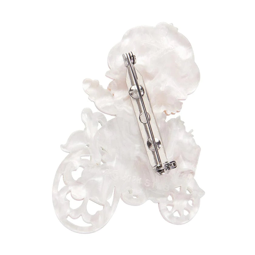 Erstwilder "Strawberry Adventures Await" Brooch with Gift Box ~Designed in Melbourne~