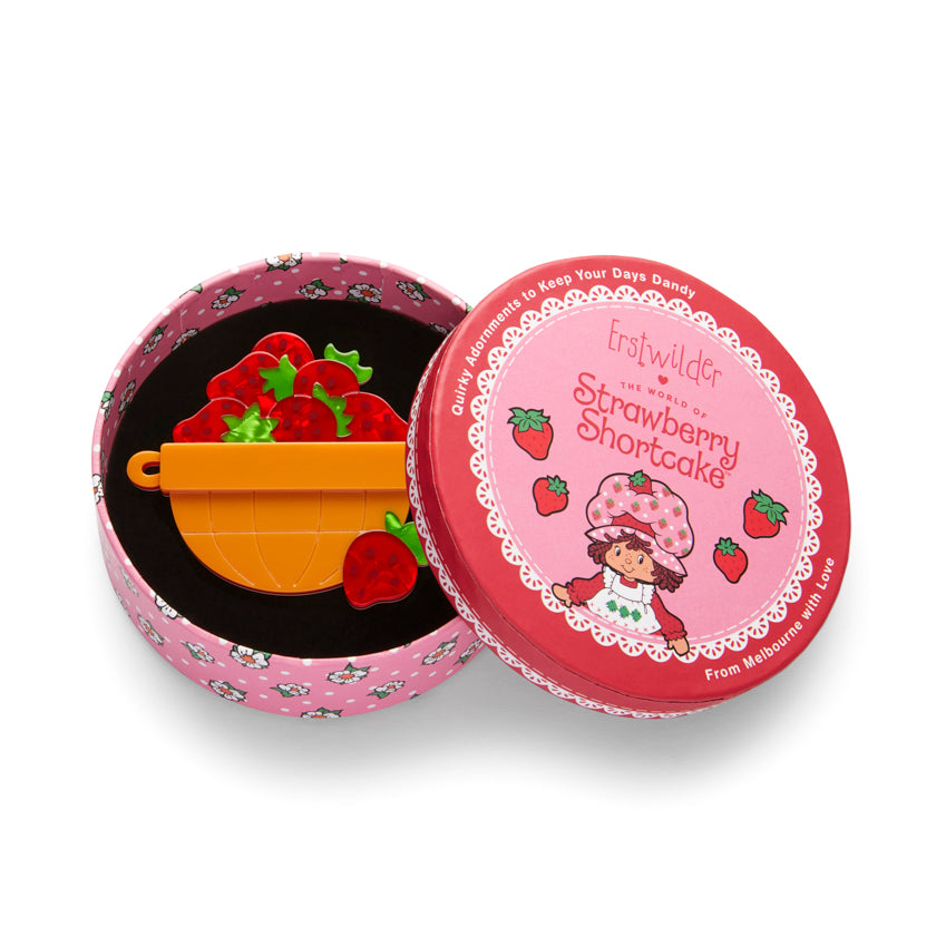 Erstwilder Strawberry Harvest Brooch *GIFT WITH PURCHASE ONLY*