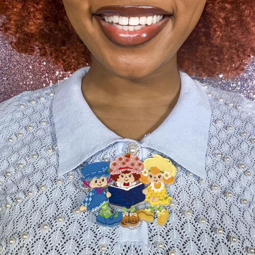 Erstwilder Strawberry Storytime Necklace ~The World of Strawberry Shortcake~