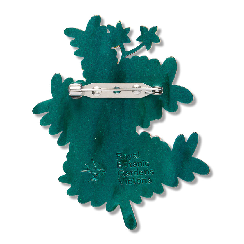 Erstwilder x Royal Botanic Gardens Victoria Sunshine Wattle Flowers Brooch ~2026 Collection~