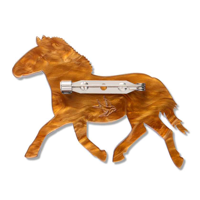 Erstwilder Takhi Wild Horse Brooch ~ 2026 The Rarest Kind Collection ~