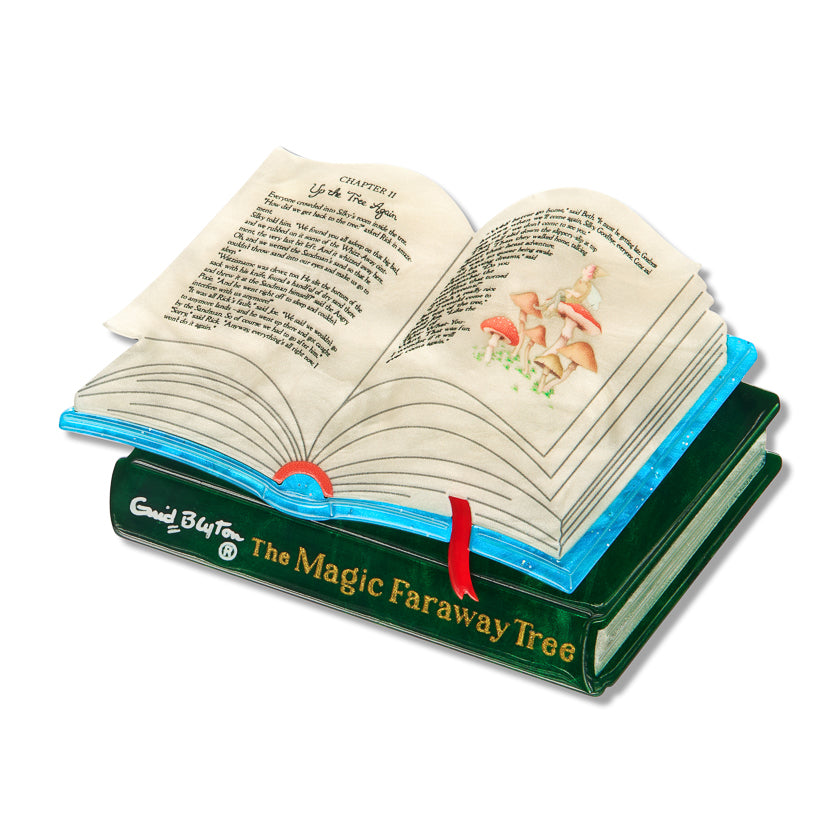 Erstwilder x Fleur Harris The Magic Faraway Tree Book Brooch ~ The Magic Faraway Tree 2026 Collection ~