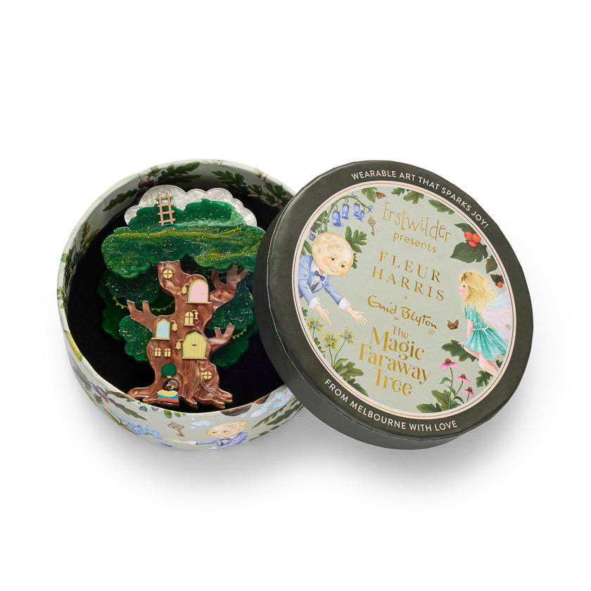 Erstwilder x Fleur Harris The Faraway Tree Brooch ~ The Magic Faraway Tree 2026 Collection ~