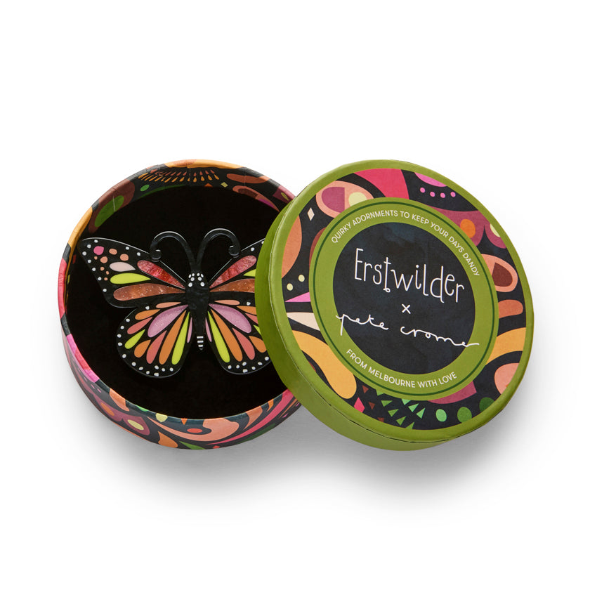 Erstwilder x Pete Cromer The Magnificent Monarch Butterfly Brooch ~North America Collection~