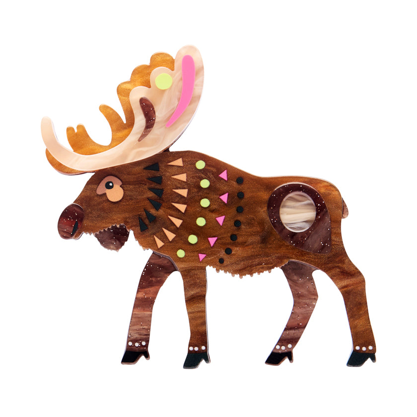 Erstwilder x Pete Cromer The Majestic Moose Brooch ~North America Collection~