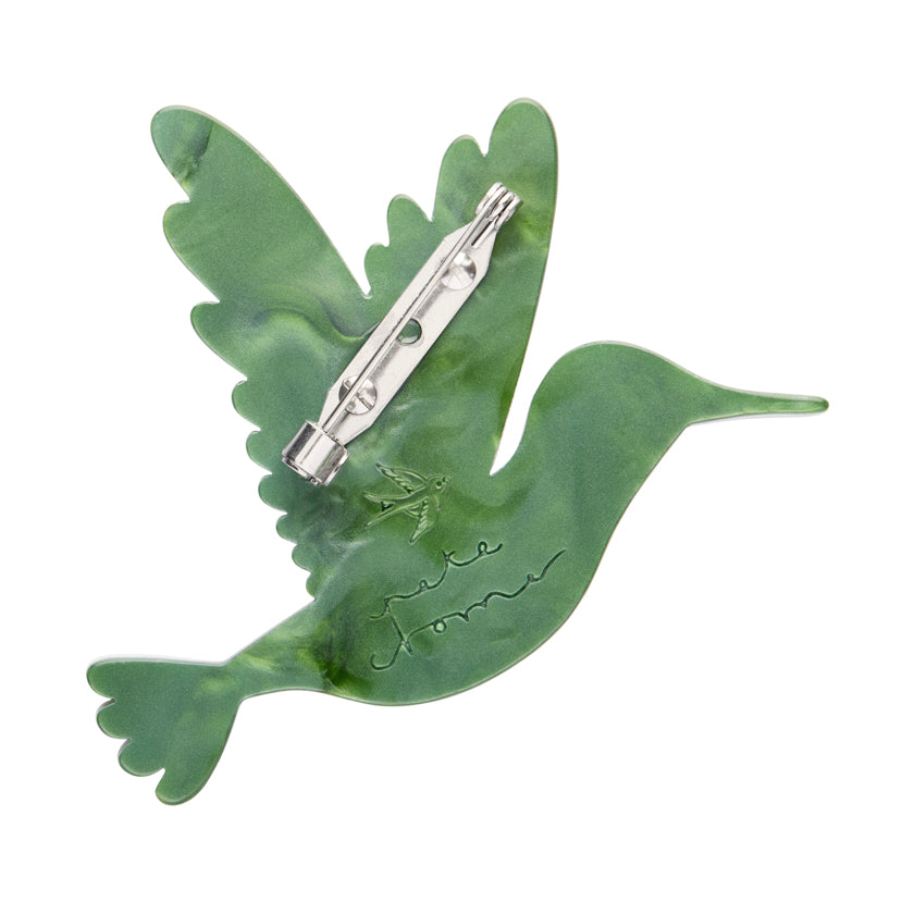 Erstwilder x Pete Cromer The Riveting Ruby-Throated Hummingbird Brooch ~North America Collection~