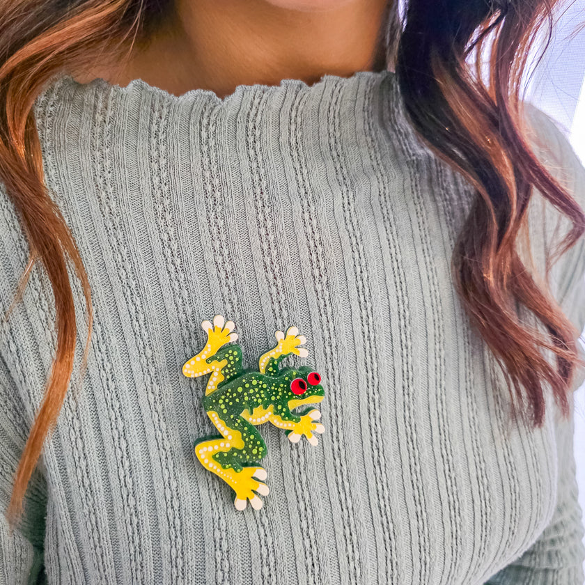Erstwilder x Brooke Sutton Tjawan Ritjinguthinha (Frog Dreaming) Brooch ~ 2026 Collection ~