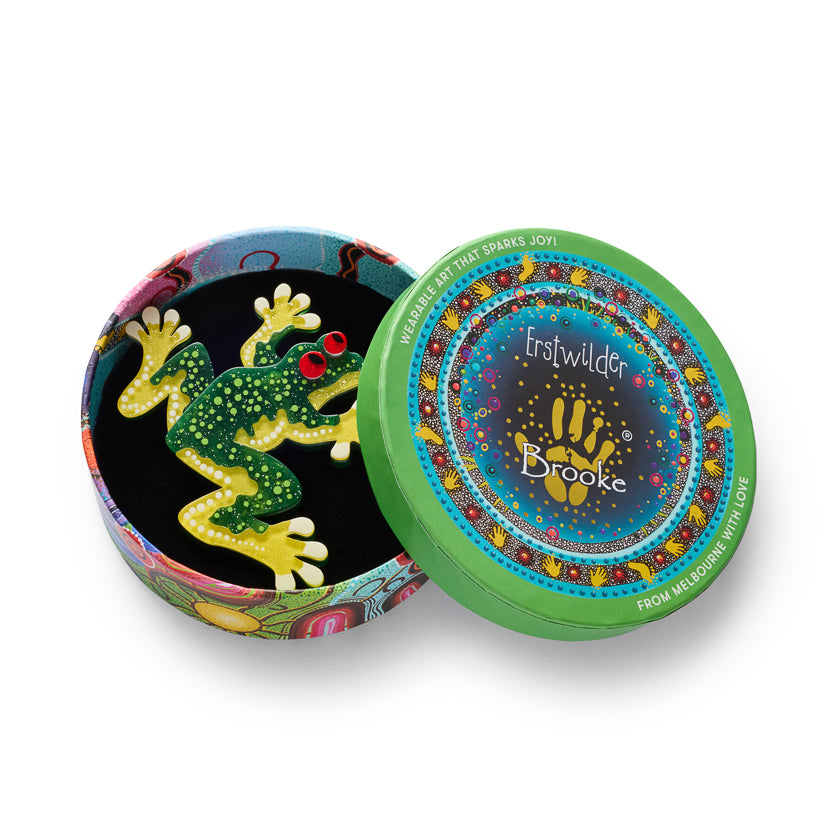 Erstwilder x Brooke Sutton Tjawan Ritjinguthinha (Frog Dreaming) Brooch ~ 2026 Collection ~