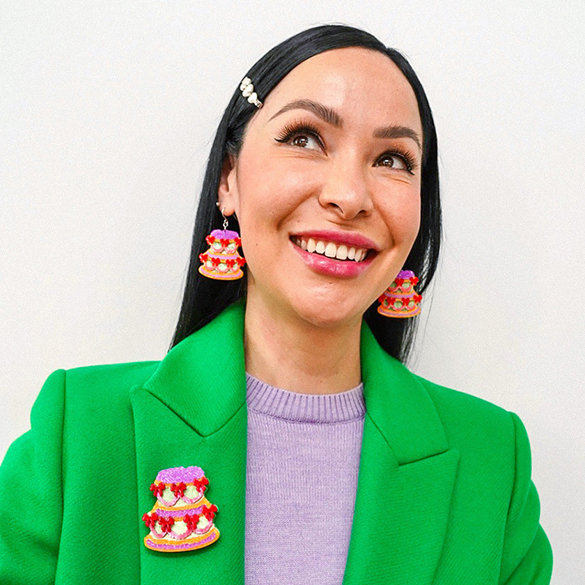 Erstwilder x Katherine Sabbath Vintage Dreams Showstopper Cake Brooch ~Designed in Melbourne~