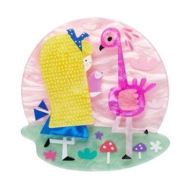Erstwilder "Wonderland" Alice Brooch Designed in Melbourne, Australia