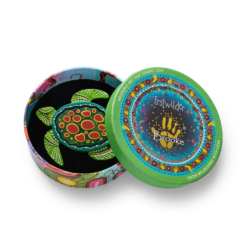 Erstwilder x Brooke Sutton Yaunati Grow Big Turtle Brooch ~ 2026 Collection ~