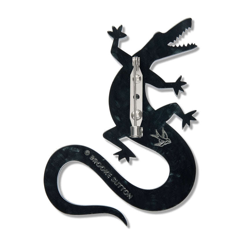 Erstwilder x Brooke Sutton Yurtu Yurtu Crocodile Large Brooch ~ 2026 Collection ~