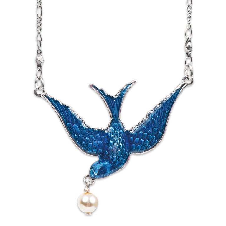 Anne Koplik Bluebird of Happiness Necklace - Belle Fleur Boutique