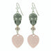 Tarina Tarantino Happy Together "Caterina" Sugar Skull Drop Earrings (Grey) - Belle Fleur Boutique