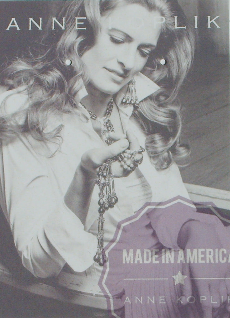 Anne Koplik Ruby Siam Swarovski Crystal Stud Earrings - Belle Fleur Boutique