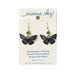 Sienna Sky Fantasy Butterfly Blue & Green Pierced Earrings ~Made in Colorado~ - Belle Fleur Boutique