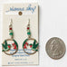 Sienna Sky Hummingbird & Flowers Pierced Earrings - Belle Fleur Boutique