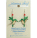 Sienna Sky Hummingbirds in Flight Pierced Earrings - Belle Fleur Boutique