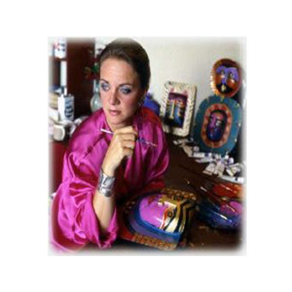 Laurel Burch Teal Mares Horse Art 100% Silk Scarf - Belle Fleur Boutique