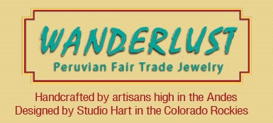 Wanderlust Morning Glory Flower Pierced Earrings ~Handmade in Peru~ - Belle Fleur Boutique