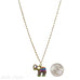 Anne Koplik Lucky Elephant Pendant Necklace - Belle Fleur Boutique