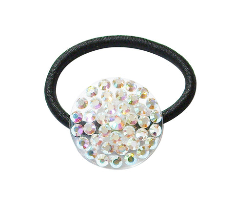 Tarina Tarantino Mandala Aurora Borealis Crystal Ponytail Holder - Belle Fleur Boutique
