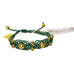 Rose Gonzales "Natalie" Mermaid Collection Woven Bracelet in Deep Sea Green - Belle Fleur Boutique