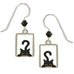 Sienna Sky Peek A Boo Black Cat Pierced Earrings - Belle Fleur Boutique