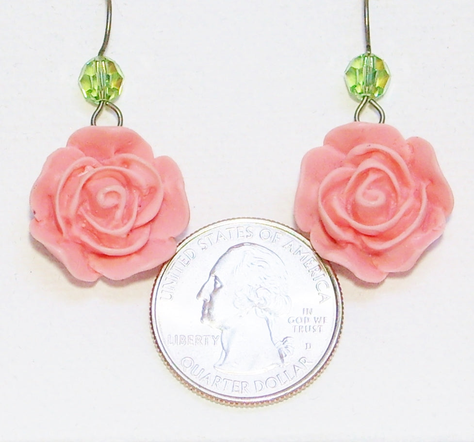 Tarina Tarantino Parade "Rosemount" Floral Drop Earrings - Belle Fleur Boutique