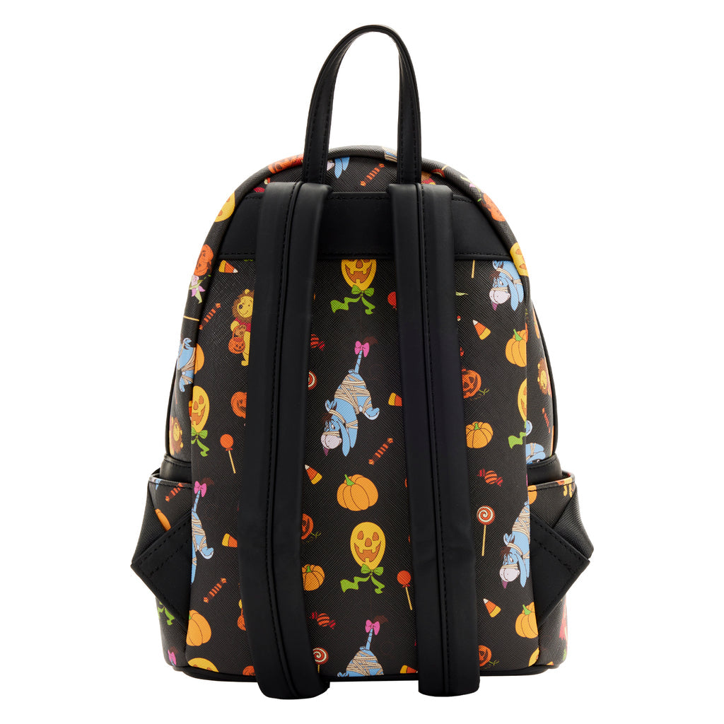 Loungefly Disney Winnie the Pooh Halloween Group Glow Mini Backpack