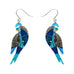 Erstwilder "A Budgie Named Chirp" Drop Pierced Earrings with Gift Box