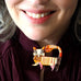 Erstwilder "A Cat Named Purr" Brooch with Gift Box ~Designed in Melbourne~