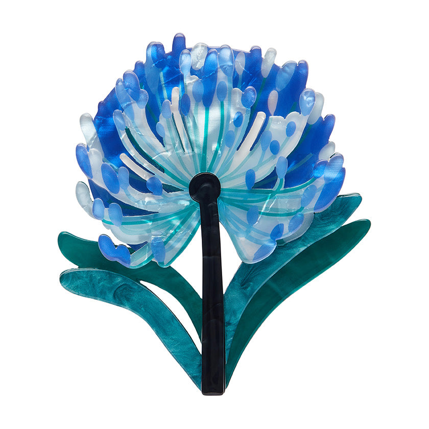 Erstwilder x Jocelyn Proust Abundant Agapanthus Flower  Brooch with Gift Box