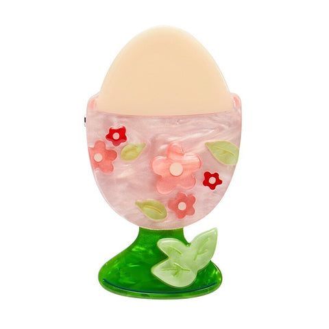 Erstwilder "All Yolks Aside" Easter Egg Brooch with Gift Box ~Designed in Melbourne~