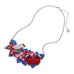 Erstwilder "Amongst the Christmas Bush" Butterfly, Bird, & Flowers Necklace with Gift Box