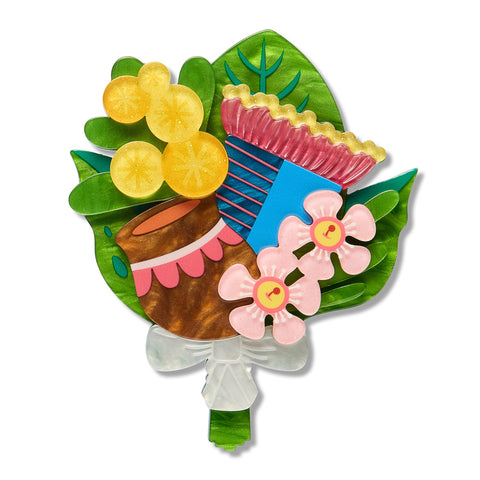Erstwilder Australia Fair Blooms Brooch ~2026 Celebrations Collection~