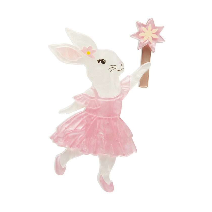 Erstwilder x Fleur Harris Ballerina Bunny Brooch Designed in Melbourne