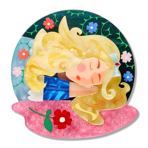 Erstwilder x Pete Cromer Beauty Sleep Sleeping Beauty Brooch ~ Fairy Tales Part 2 Collection ~